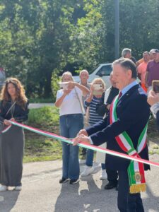 Nuova area di sosta camper di Serravalle di Chienti